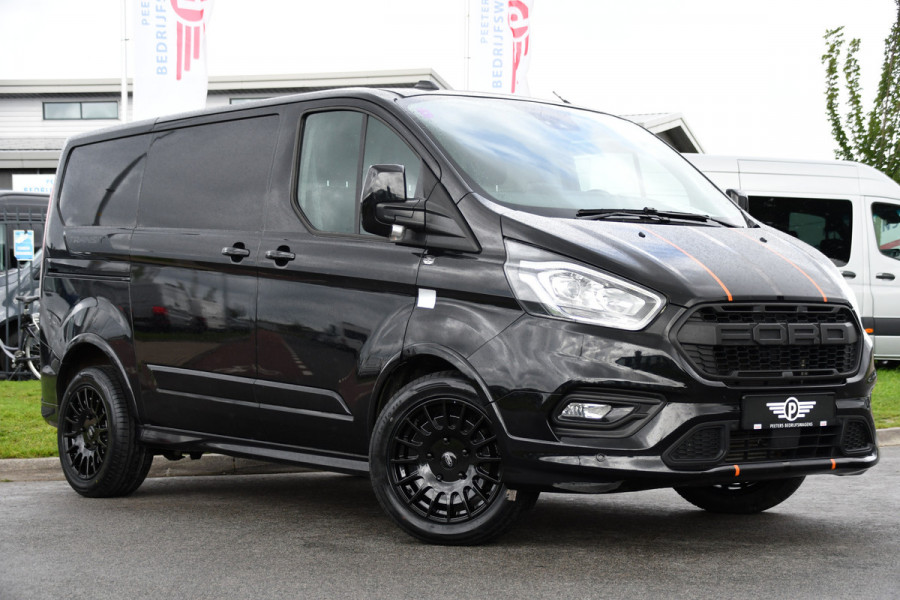Ford Transit Custom 320 2.0 TDCI L1H1 Sport Adaptieve Cruise, Camera, Carplay, Leder, 2 x Schuifdeur, LED, Automaat, Stoelverwarming, Uniek!