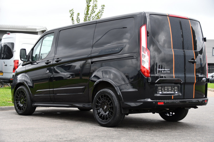 Ford Transit Custom 320 2.0 TDCI L1H1 Sport Adaptieve Cruise, Camera, Carplay, Leder, 2 x Schuifdeur, LED, Automaat, Stoelverwarming, Uniek!