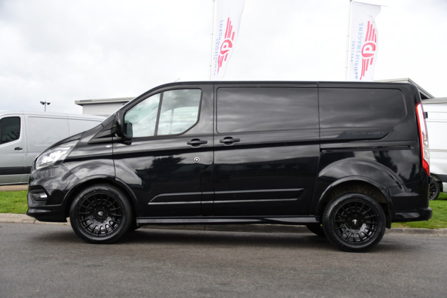 Ford Transit Custom 320 2.0 TDCI L1H1 Sport Adaptieve Cruise, Camera, Carplay, Leder, 2 x Schuifdeur, LED, Automaat, Stoelverwarming, Uniek!