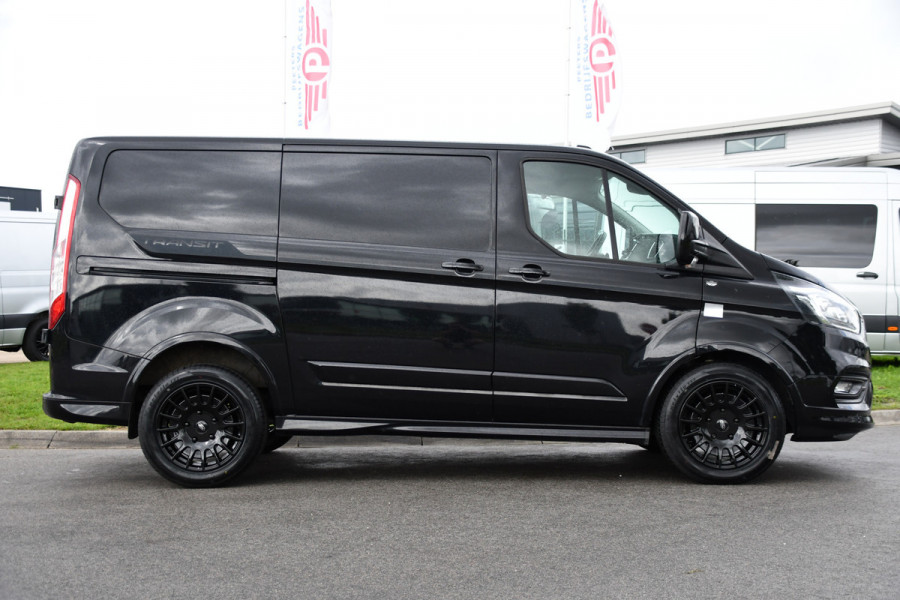 Ford Transit Custom 320 2.0 TDCI L1H1 Sport Adaptieve Cruise, Camera, Carplay, Leder, 2 x Schuifdeur, LED, Automaat, Stoelverwarming, Uniek!