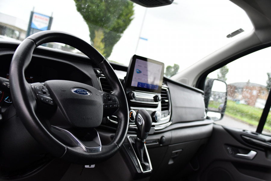 Ford Transit Custom 320 2.0 TDCI L1H1 Sport Adaptieve Cruise, Camera, Carplay, Leder, 2 x Schuifdeur, LED, Automaat, Stoelverwarming, Uniek!
