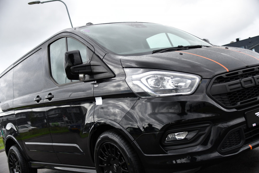 Ford Transit Custom 320 2.0 TDCI L1H1 Sport Adaptieve Cruise, Camera, Carplay, Leder, 2 x Schuifdeur, LED, Automaat, Stoelverwarming, Uniek!