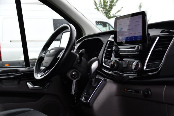 Ford Transit Custom 320 2.0 TDCI L1H1 Sport Adaptieve Cruise, Camera, Carplay, Leder, 2 x Schuifdeur, LED, Automaat, Stoelverwarming, Uniek!