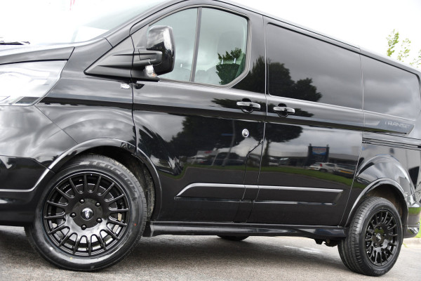 Ford Transit Custom 320 2.0 TDCI L1H1 Sport Adaptieve Cruise, Camera, Carplay, Leder, 2 x Schuifdeur, LED, Automaat, Stoelverwarming, Uniek!