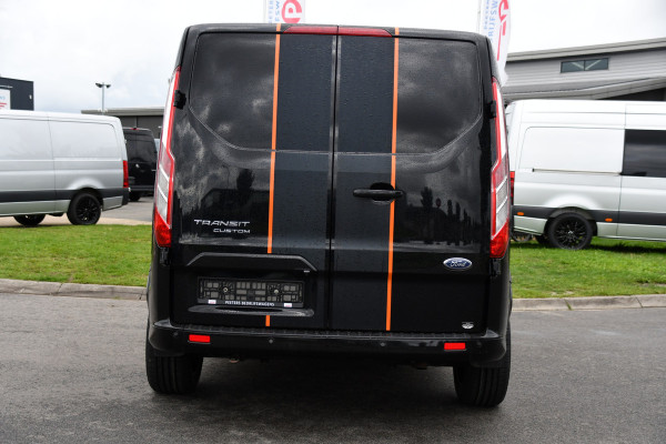 Ford Transit Custom 320 2.0 TDCI L1H1 Sport Adaptieve Cruise, Camera, Carplay, Leder, 2 x Schuifdeur, LED, Automaat, Stoelverwarming, Uniek!