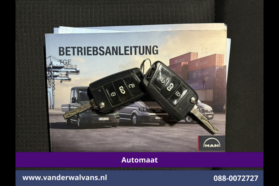 MAN TGE 2.0 141pk Automaat L4H3 L3H2 Euro6 Airco | Camera | Navigatie | Apple Carplay Bijrijdersbank, 3000kg trekvermogen
