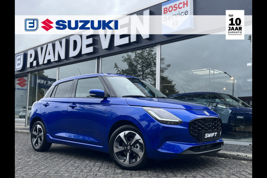 Suzuki Swift 1.2 Smart Hybrid Style | Uit voorraad leverbaar | 1894 | €2.200,- voordeel | Adapt. Cruise | Camera | Stoelverwarming | 16'' | Dodehoek | Carplay/Android Auto | Smart Entry |