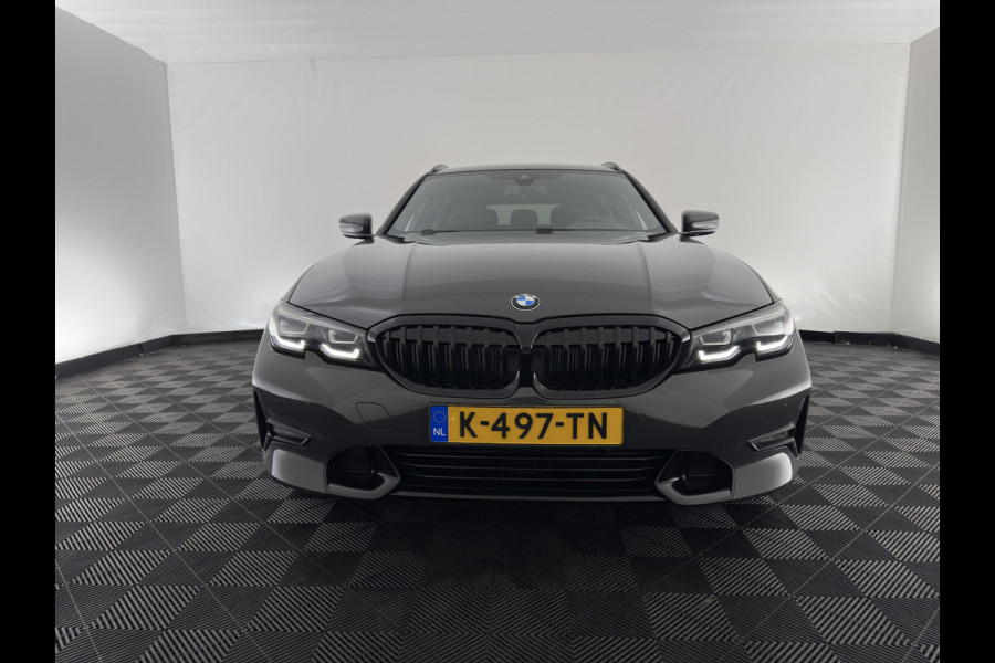 BMW 3 Serie Touring 330e Sportline High Executive (Plug-in) {SoH-91%} (INCL-BTW) Aut. *LEATHER | FULL-LED | HEATED-SPORTSEATS | HIFI-SOUND | NAVI-FULLMAP | DAB+ | DIGI-COCKPIT | PRIVACY-GLASS | AMBIENTLIGHT | ECC | PDC | CRUISE | SHIFT-PADDLES | 19"ALU*