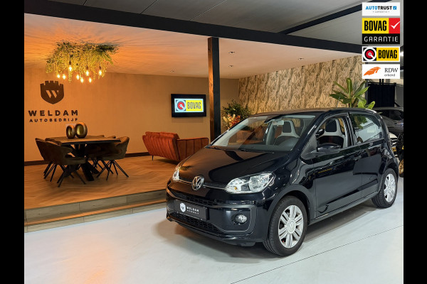 Volkswagen up! 1.0 BMT high up! Garantie|NAP|Dealeronderhouden|Half Leder|Stoelverw.|PDC|Cruise|LED|Rijklaar