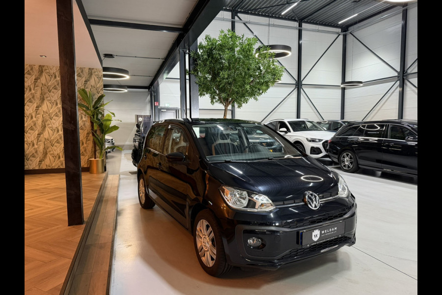 Volkswagen up! 1.0 BMT high up! Garantie|NAP|Dealeronderhouden|Half Leder|Stoelverw.|PDC|Cruise|LED|Rijklaar