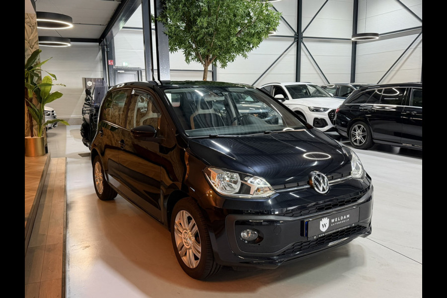 Volkswagen up! 1.0 BMT high up! Garantie|NAP|Dealeronderhouden|Half Leder|Stoelverw.|PDC|Cruise|LED|Rijklaar