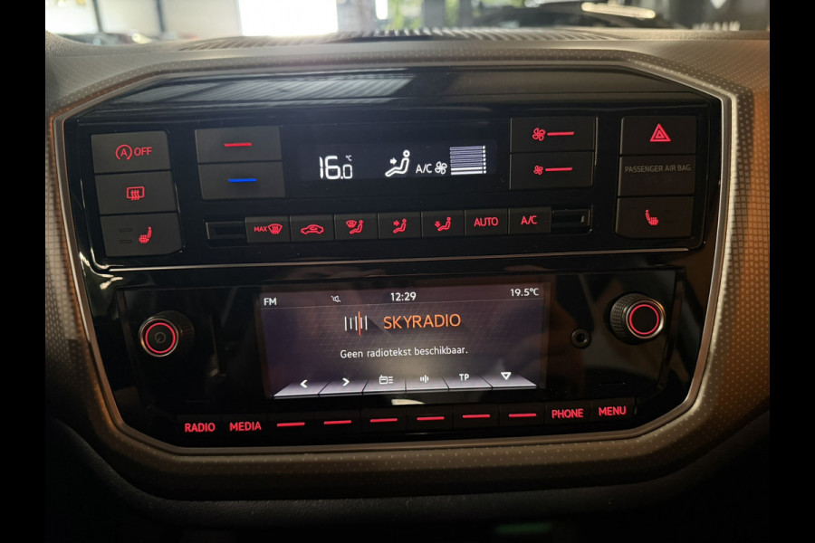 Volkswagen up! 1.0 BMT high up! Garantie|NAP|Dealeronderhouden|Half Leder|Stoelverw.|PDC|Cruise|LED|Rijklaar