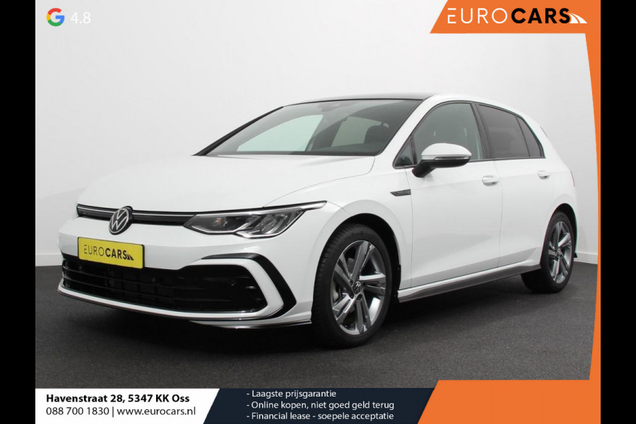Volkswagen Golf 1.5 eTSI DSG R-Line Panorama dak Navigatie Apple Carplay/Android Auto Climate Control Camera Dab Extra Getint Glas Adaptive Cruise Control Virtual Cockpit Lichtmetalen Velgen