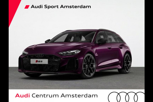 Audi RS5 Avant e-hybrid 470 kW / 639 pk | Audi Sportpakket | Amethyst Porsche kleur | Panorama-glasdak | Head-up display |
