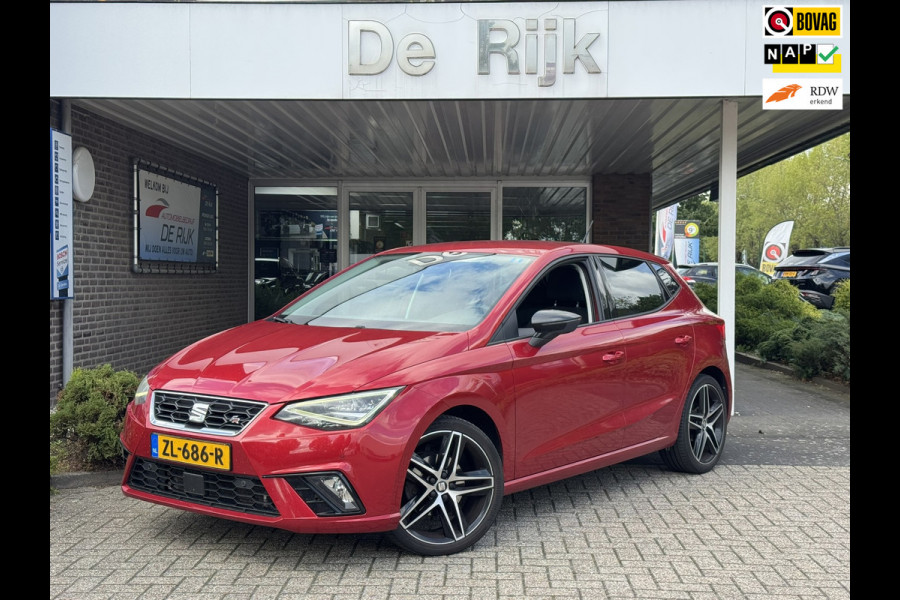 Seat Ibiza 1.0 TSI FR Business Intense | Navi, Carplay/Android, Camera, Stoelverw., Beats, 18'' LMV | Goed onderhouden! | NAP |
