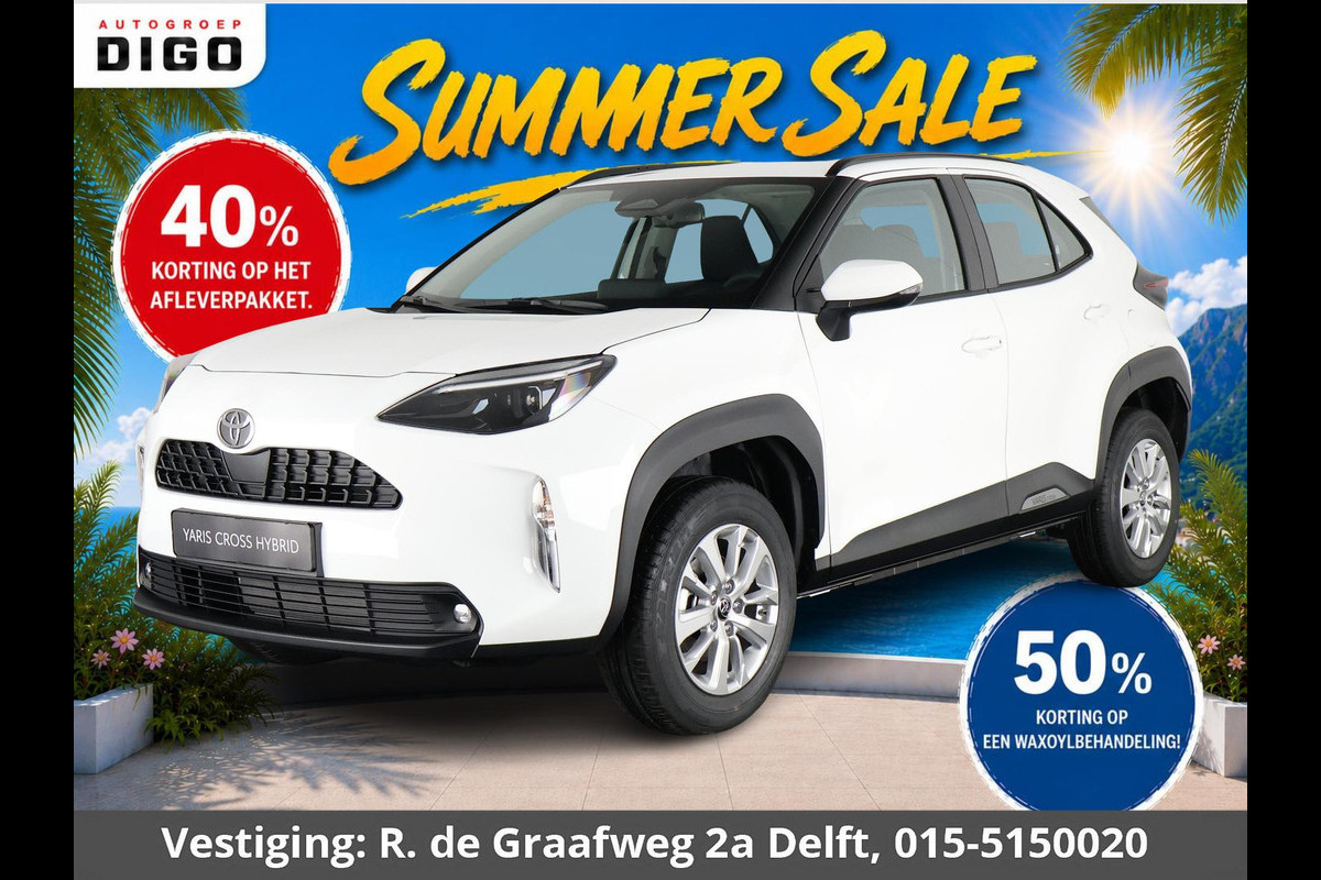 Toyota Yaris Cross 1.5 Hybrid 115 Active | Apple Carplay & AndroidAUTO | Camera | Lichtmetalen velgen |
