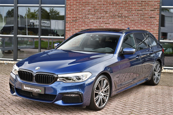 BMW 5 Serie Touring 530i xDrive 252pk M-Sport Pano Nightv ACC HUD 20inch 360