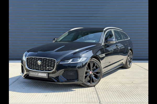 Jaguar XF Sportbrake 2.0 P250 R-Dynamic Black | Leder | Memory Stoelen | Dode hoek | Camera | Top staat!