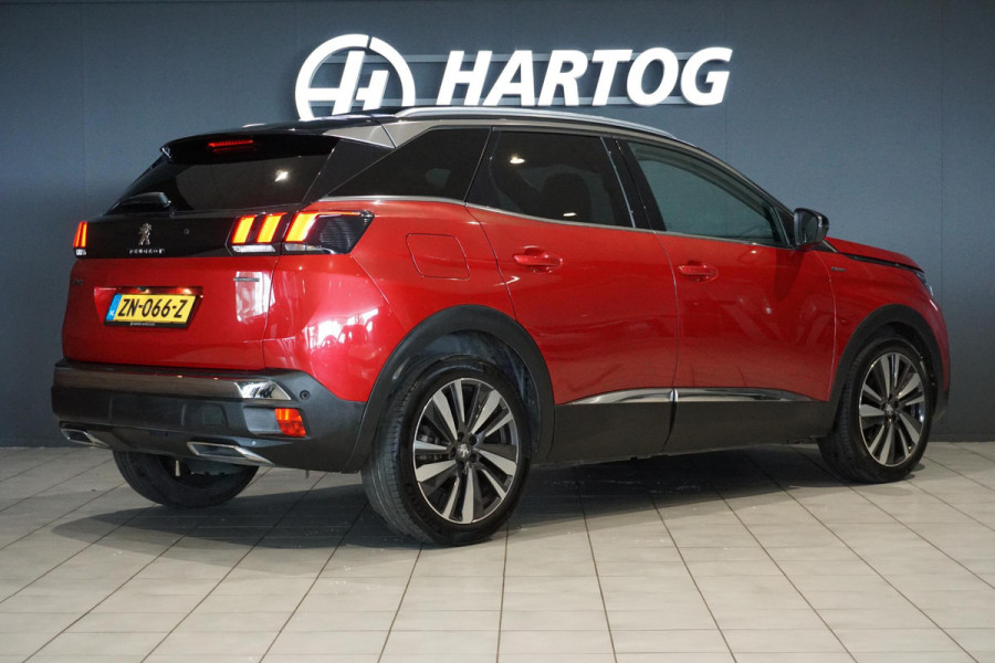 Peugeot 3008 1.6 PureTech GT Line 181PK AUT. + PANORAMA / LEDER / DODEHOEK / CAMERA /