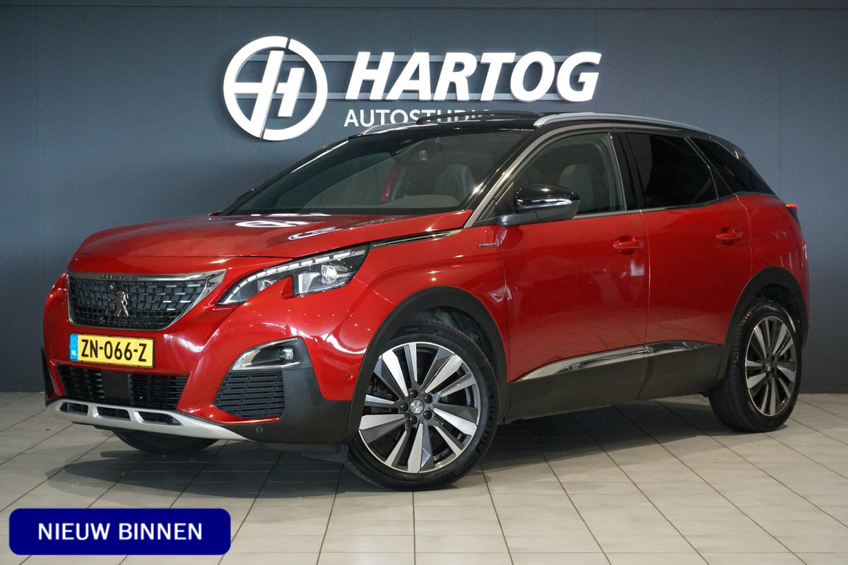 Peugeot 3008 1.6 PureTech GT Line 181PK AUT. + PANORAMA / LEDER / DODEHOEK / CAMERA /