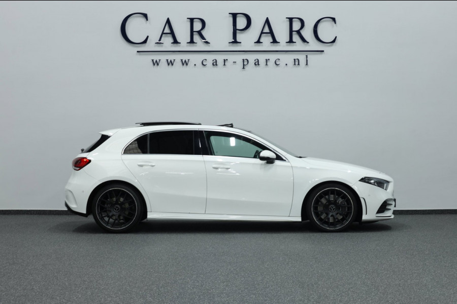 Mercedes-Benz A-Klasse 250 AMG Line LED/SFEER/PANO/HALF LEER+S.VERWARMING/19" LMV/PDC/CRUISE/ECC/12 MND GARANTIE!