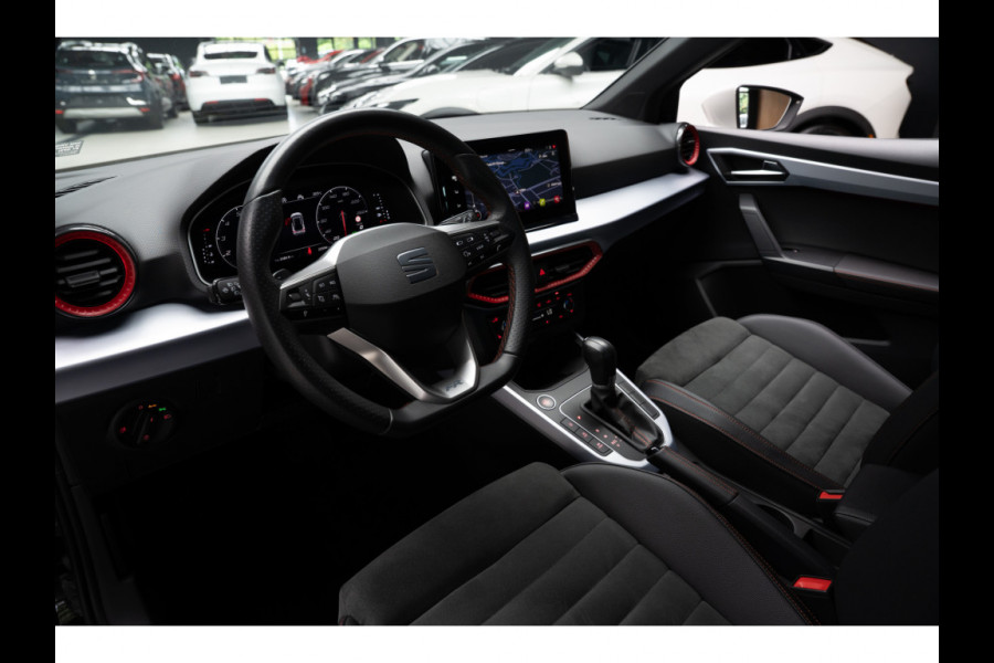 Seat Arona 1.0 TSI FR Leer Navi Virtual Climate PDC LMvelgen ACC Stoelverwarming Carplay BTW auto