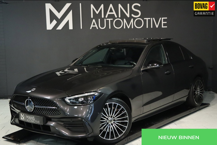 Mercedes-Benz C-Klasse 300 e AMG Line / PANO / HUD / 2X MEMORY / 360 / ACC / KEYLESS