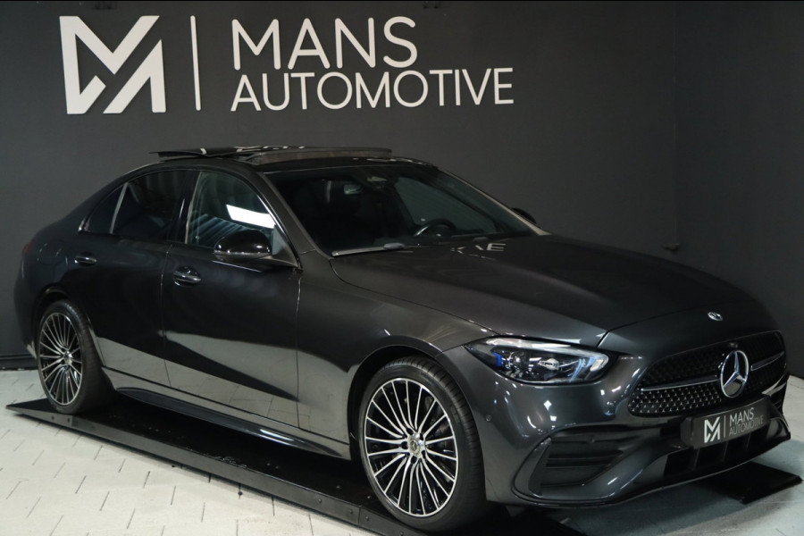 Mercedes-Benz C-Klasse 300 e AMG Line / PANO / HUD / 2X MEMORY / 360 / ACC / KEYLESS