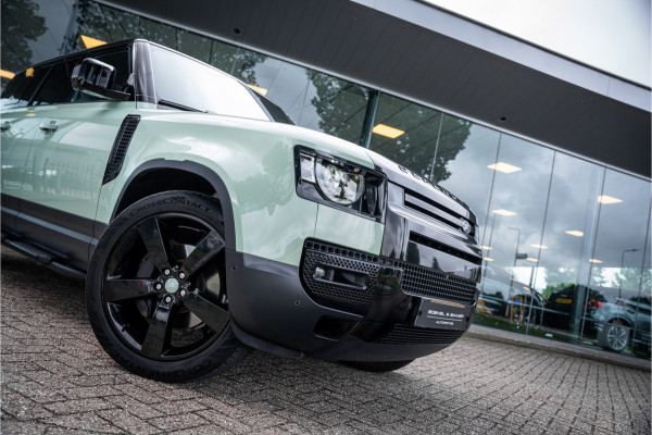 Land Rover Defender 110 2.0 P400e 110 X ** 75 Limited Edition ** Panodak ** Cold Climate ** Trekhaak ** Treeplanken NP 126 K ** EV Rijbereik tot 51km **