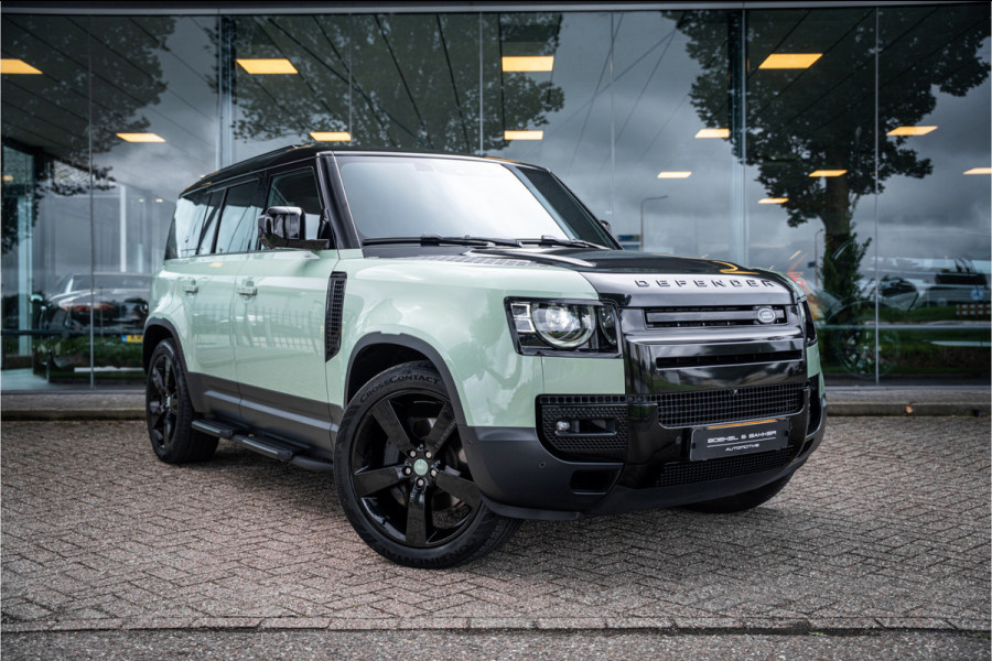 Land Rover Defender 110 2.0 P400e 110 X ** 75 Limited Edition ** Panodak ** Cold Climate ** Trekhaak ** Treeplanken NP 126 K ** EV Rijbereik tot 51km **