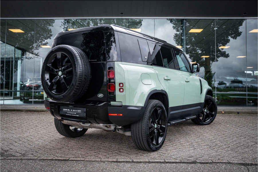 Land Rover Defender 110 2.0 P400e 110 X ** 75 Limited Edition ** Panodak ** Cold Climate ** Trekhaak ** Treeplanken NP 126 K ** EV Rijbereik tot 51km **