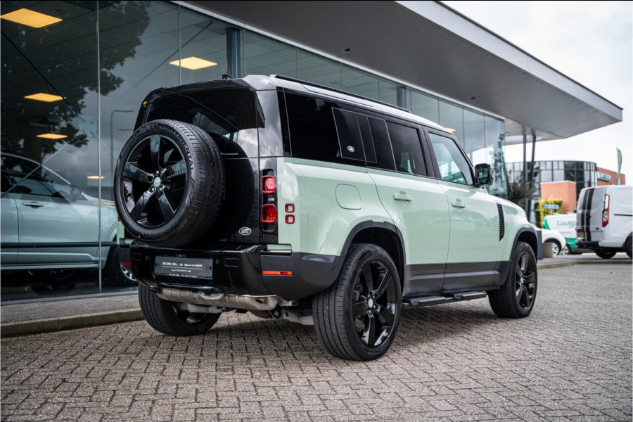 Land Rover Defender 110 2.0 P400e 110 X ** 75 Limited Edition ** Panodak ** Cold Climate ** Trekhaak ** Treeplanken NP 126 K ** EV Rijbereik tot 51km **