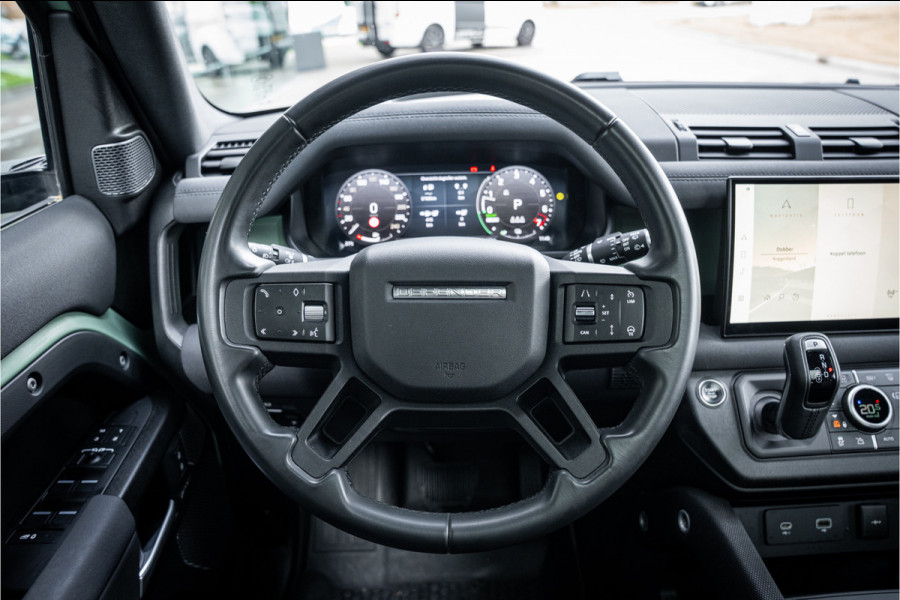 Land Rover Defender 110 2.0 P400e 110 X ** 75 Limited Edition ** Panodak ** Cold Climate ** Trekhaak ** Treeplanken NP 126 K ** EV Rijbereik tot 51km **