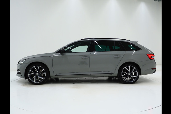 Škoda Superb Combi 1.4 TSI iV Sportline | Leder/Alcantara | Trekhaak | Carbon | Memory | Sfeerlicht | Keyless | Adaptive Cruise