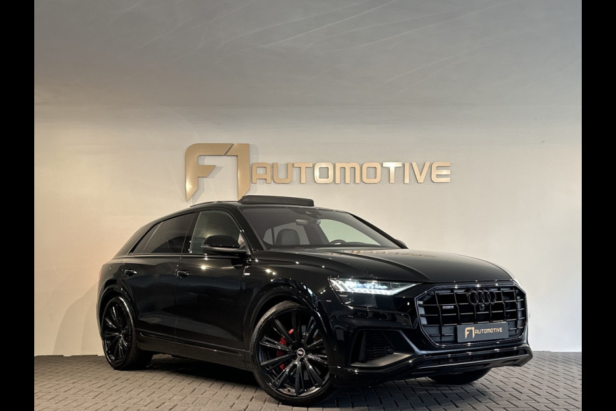 Audi Q8 55 TFSI e quattro S Line Pano|BTW|360 camera|Keyless|Stoelverw