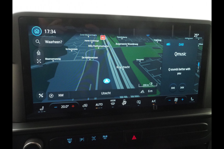 Ford Transit Custom 320 2.0 TDCI L1H1 Limited | 3 Zitplaatsen | Keyless | Adaptive Cruise | Stoelverwarming | Camera | Dodehoek | Carplay