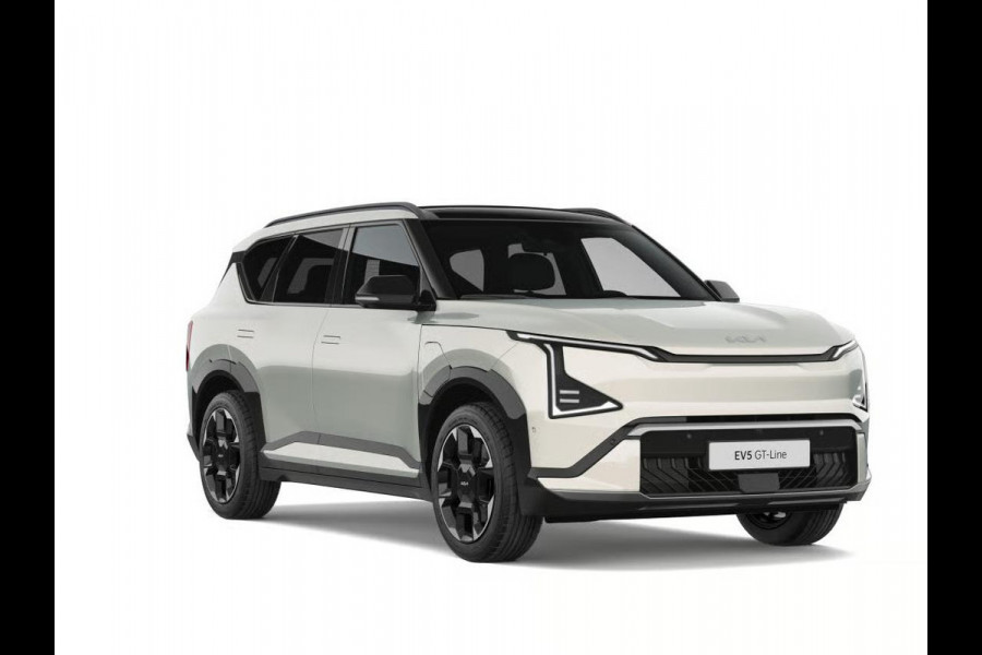 Kia EV5 GT-Line Business Edition 81.4 kWh | Actieprijs* | Navi. | Clima. | Adapt. Cruise. | Schuif-/Kanteldak | GT-Line Bekleding In Vegan Leder