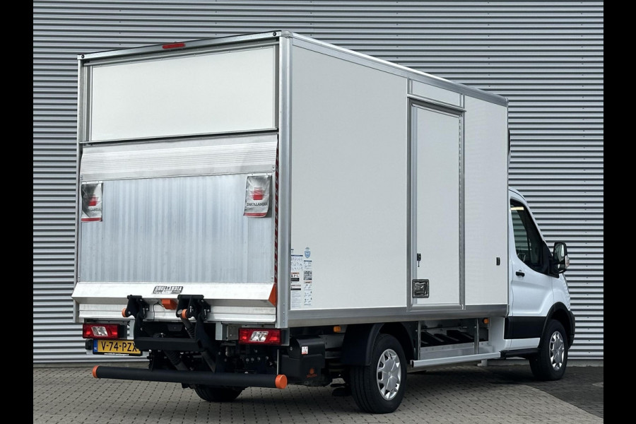 Ford E-Transit 350 Trend NIEUW bakwagen met laadklep