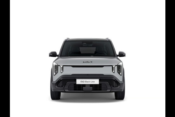 Kia EV2 Black-Line 61 kWh | 5p. | Actieprijs* | Navi. | Clima. | Adapt. Cruise | Stoel&Stuur Verwarming | Dakrails | 15L Frunk | Harman Kardon | Glazen Kanteldak | Vegan Lederen Stoelbekleding 'Black-Line' | Dodehoekcamera