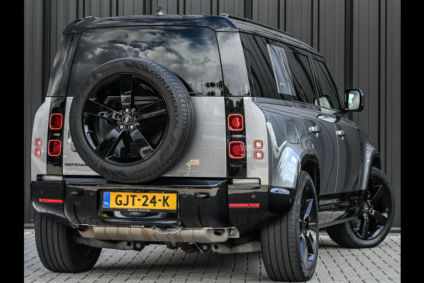Land Rover Defender 110 2.0 P400e 110 X-Dynamic HSE | Panoramadak | NL-Auto | Dealeronderhouden | Meridian Sound | HUD | 360 Camera | Luchtvering | Stoelverwarming + Ventilatie  | Memory Seats | Trekhaak | Koelbox | Ambiance Interieur |