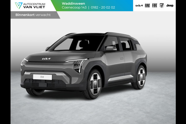 Kia EV3 Plus Advanced 81.4 kWh | Actieprijs* | Navi. | Clima. | Adapt. Cruise. | Dodehoekassistentie | Stoel&Stuur Verwarming | Glazen Kanteldak | Vegan Lederen Stoelbekleding | Harman Kardon