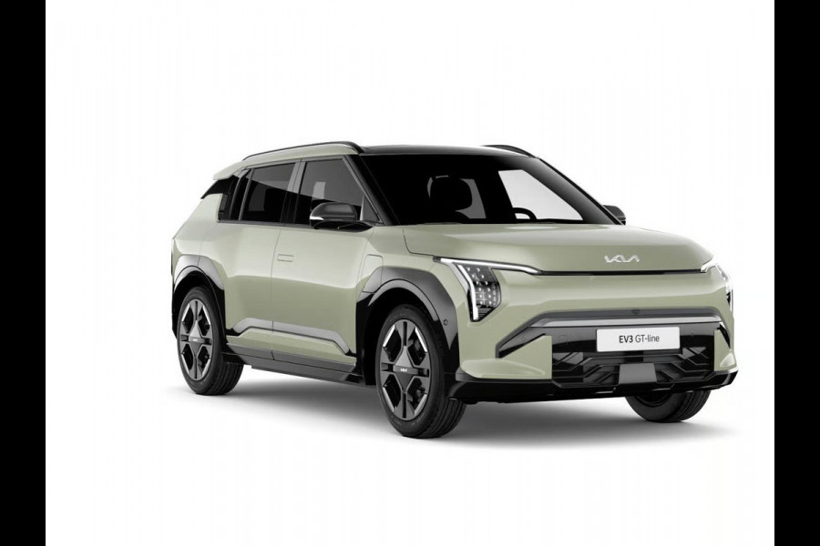 Kia EV3 GT-Line Business Edition 81.4 kWh | Actieprijs*  | Uit Vooraad Leverbaar | Navi. | Clima. | Adapt. Cruise. | Dodehoekassistentie | Stoel&Stuur Verwarming | Harman Kardon