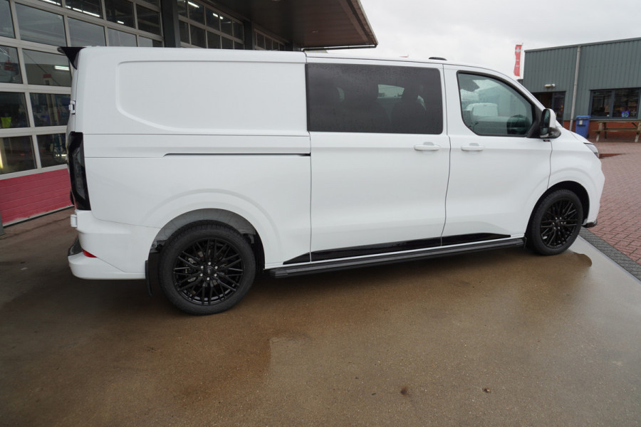 Ford Transit Custom 320L 2.0 TDCI 170PK L2H1 Limited DubbelCabine Automaat Schuifdeur L/R Nr. V093 | Airco | Adap.Cruise | Navi | 360 Camera / 19 inch LM Velgen DEMO