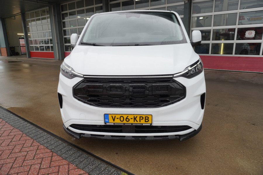 Ford Transit Custom 320L 2.0 TDCI 170PK L2H1 Limited DubbelCabine Automaat Schuifdeur L/R Nr. V093 | Airco | Adap.Cruise | Navi | 360 Camera / 19 inch LM Velgen DEMO