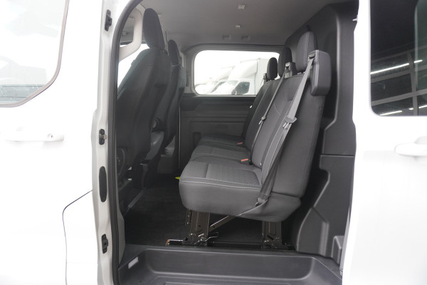 Ford Transit Custom 320L 2.0 TDCI 170PK L2H1 Limited DubbelCabine Automaat Schuifdeur L/R Nr. V093 | Airco | Adap.Cruise | Navi | 360 Camera / 19 inch LM Velgen DEMO