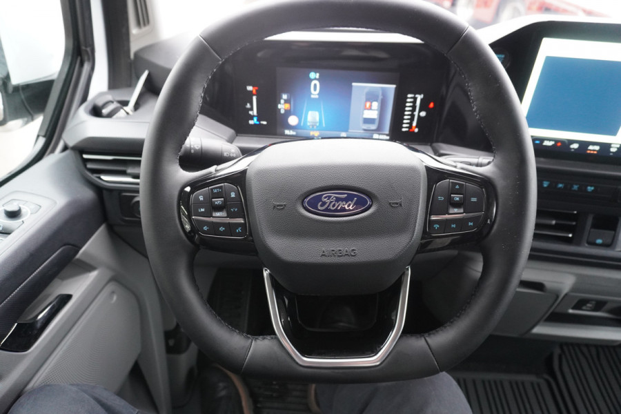 Ford Transit Custom 320L 2.0 TDCI 170PK L2H1 Limited DubbelCabine Automaat Schuifdeur L/R Nr. V093 | Airco | Adap.Cruise | Navi | 360 Camera / 19 inch LM Velgen DEMO