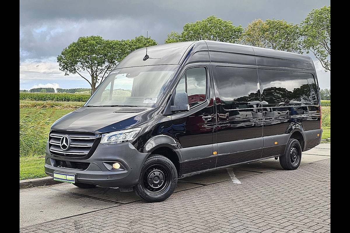 Mercedes-Benz Sprinter 319 1.9 CDI L3H2 RWD Cruise control, Airco, Pdc, Navi, Carplay, 360° Camera, Stoelverwarming, LED, Mbux10, 3-Zits/Leer, Euro6, Bpm-Vrij