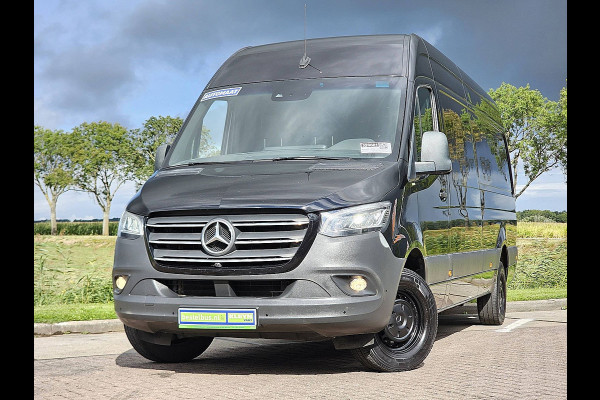 Mercedes-Benz Sprinter 319 1.9 CDI L3H2 RWD Cruise control, Airco, Pdc, Navi, Carplay, 360° Camera, Stoelverwarming, LED, Mbux10, 3-Zits/Leer, Euro6, Bpm-Vrij