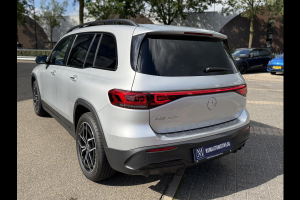 Mercedes-Benz EQB 300 4MATIC AMG Line 7p. 67 kWh | SOH 98% | NIGHT PAKKET | 360 CAMERA| 7 PERSOONS | RIJKLAAR + 12 MND BOVAG GARANTIE | STOEL VERWARMING | DODE HOEK |