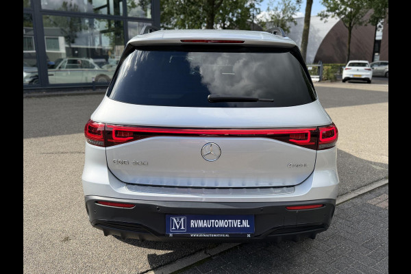 Mercedes-Benz EQB 300 4MATIC AMG Line 7p. 67 kWh | SOH 98% | NIGHT PAKKET | 360 CAMERA| 7 PERSOONS | RIJKLAAR + 12 MND BOVAG GARANTIE | STOEL VERWARMING | DODE HOEK |